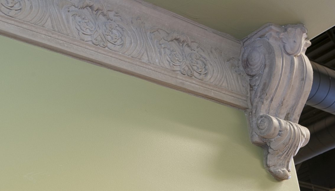 Mesa Precast | Crown Molding | Office Building Decor, Design | Architectural Trim CM-7 | Crescenzia Corbel | Product Color: Tan
