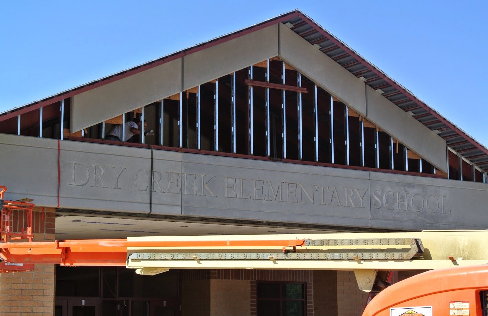 GFRC Panels Installed without Heavy Duty Construction Equipment
