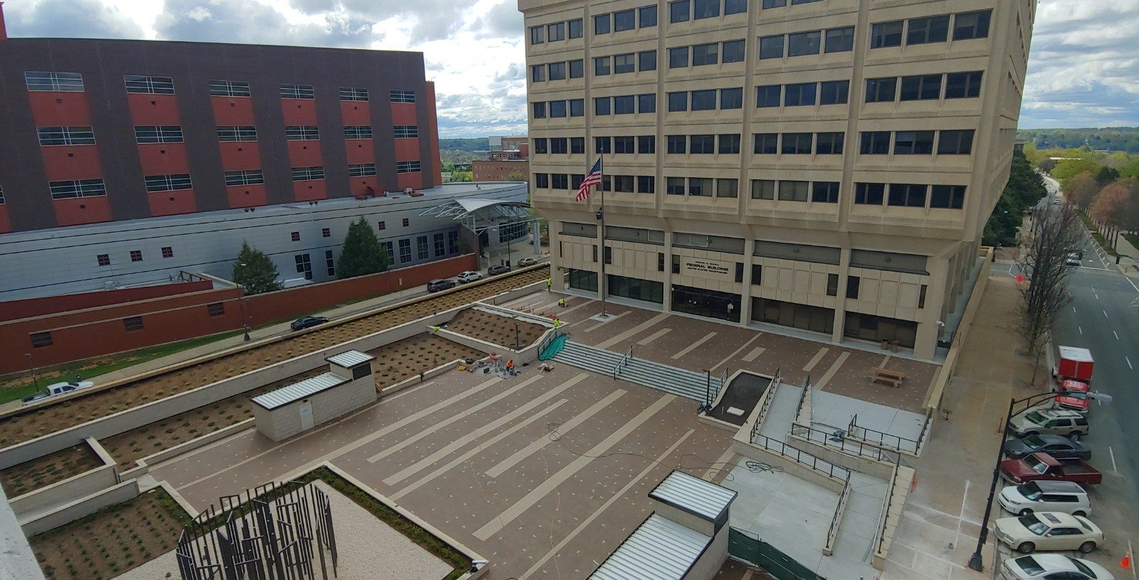 US General Services Administration - wall coping, stair treads, risers