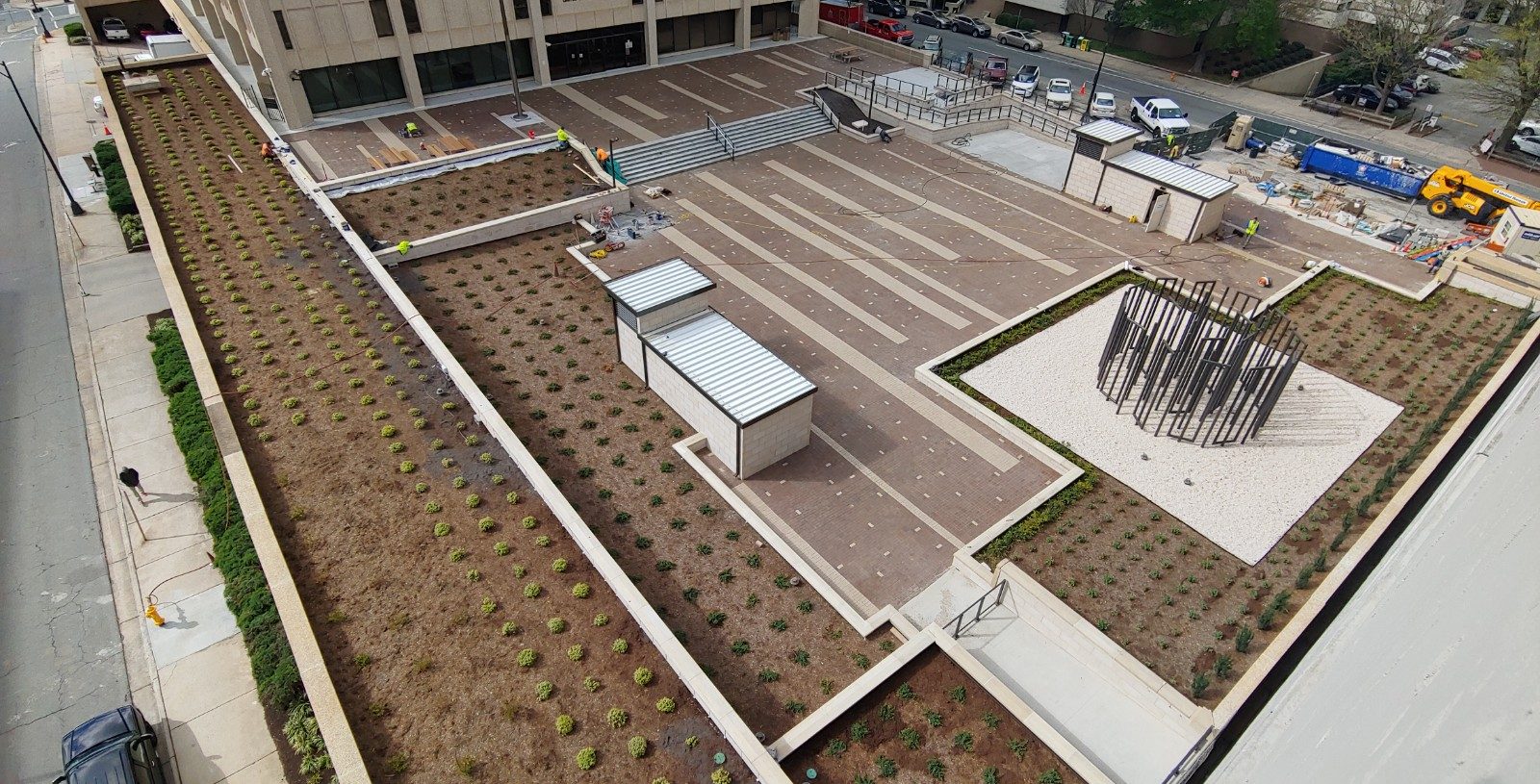 US General Services Administration - wall coping, stair treads, risers