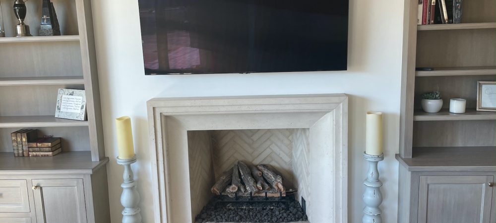 Fireplace Integrated with Custom Home Design - v1 Fireplace Integrated with Custom Home Design