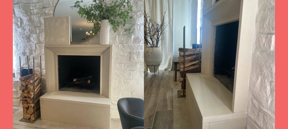 interior fireplace - composite Interior Fireplace Integral to the Design Theme